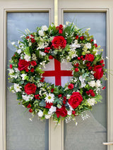 60cm England decor wreath