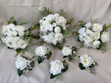 The Exquisite Large Luxury artificial Ivory Bridal Wedding bouquet collection