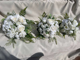 The Exquisite Large Luxury artificial Ivory Bridal Wedding bouquet collection