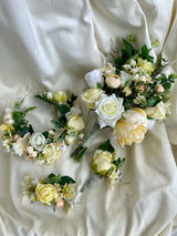 Luxury artificial lemon theme wedding bouquet collection