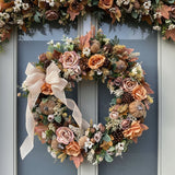 Extra large luxury artificial autumn wreath
