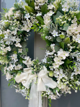Extra large Luxury Artificial Baby’s Breath Wreath Year Round