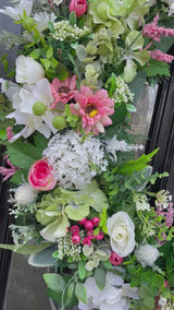 Extra Large luxury artificial year round hydrangea wreath