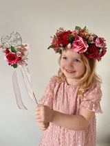 Luxury artificial customisable wedding flower crown