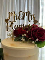 Red Rose Wedding cake artificial flowers customisable