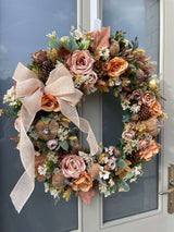 Extra large luxury artificial autumn wreath