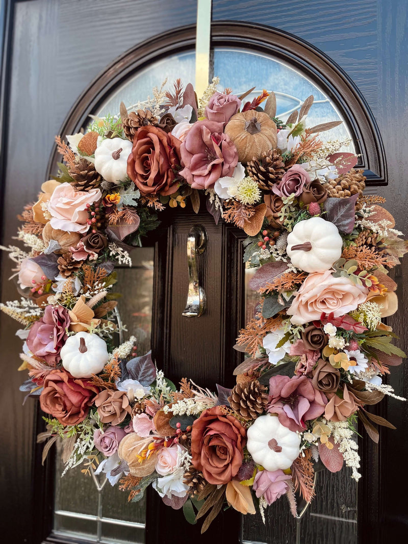 Extra Large Brown Luxury Autumn Wreath