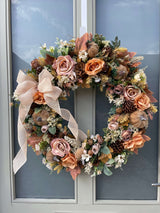 Extra large luxury artificial autumn wreath