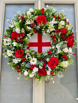 Luxury artificial England World Cup wreath year round