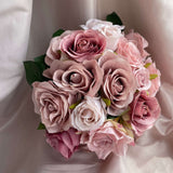 Dusky Pink Bridal Wedding Bouquet