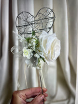 The Exquisite Large Luxury artificial Ivory Bridal Wedding bouquet collection