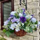 Extra large Luxury artificial customisable hanging basket